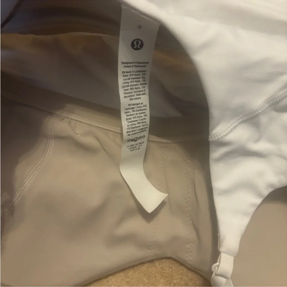 Lululemon White Align Cami Tank - Picture 3 of 3